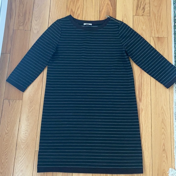LOFT dress women size M stripes - Picture 3 of 6